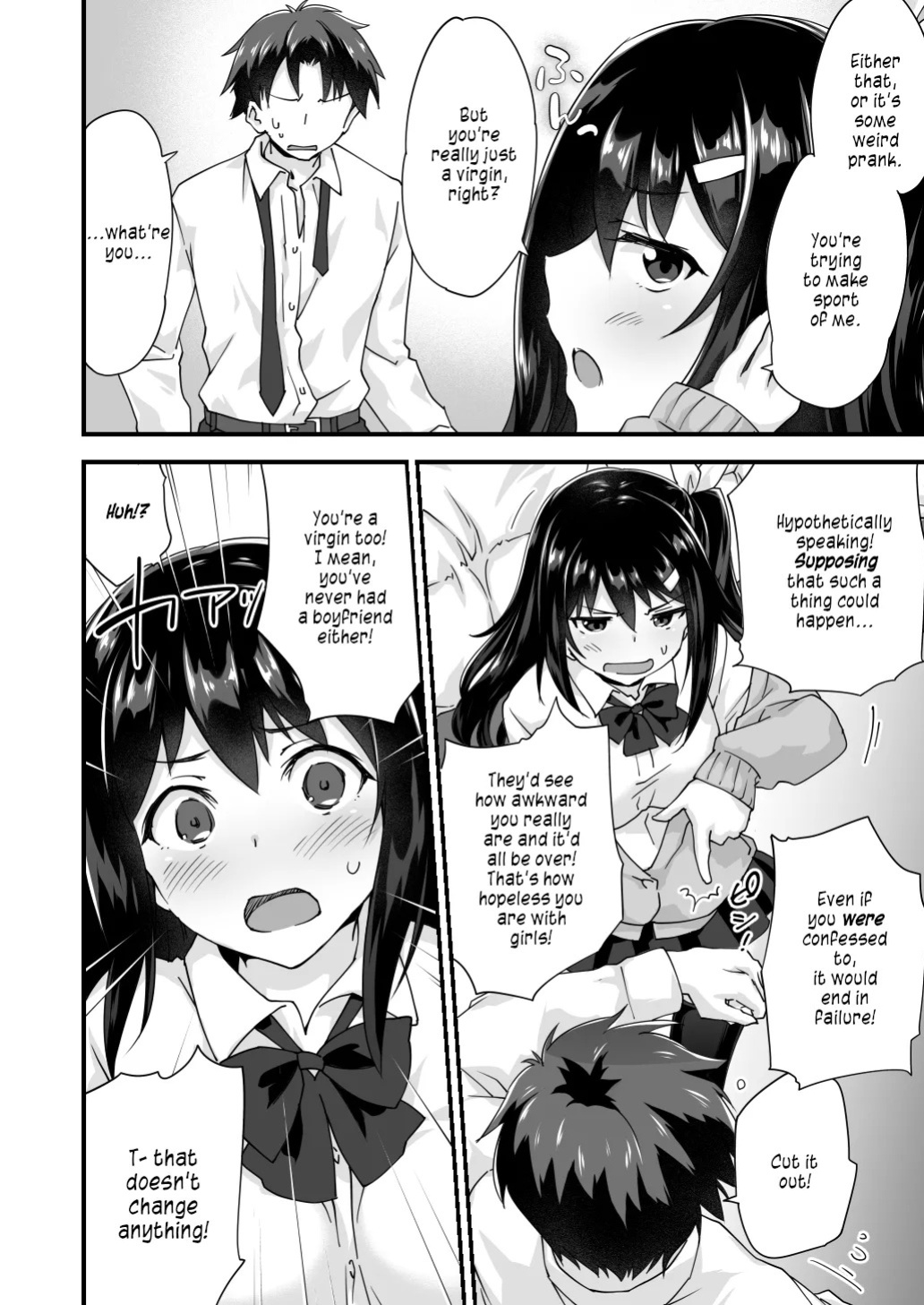 [Doushoku (Morinaga Ramune)] Osananajimi to Kenka Ecchi ~Sunao ni Narenai Namaiki Kanojo~ [English] [s. D. g. scans] [Digital]