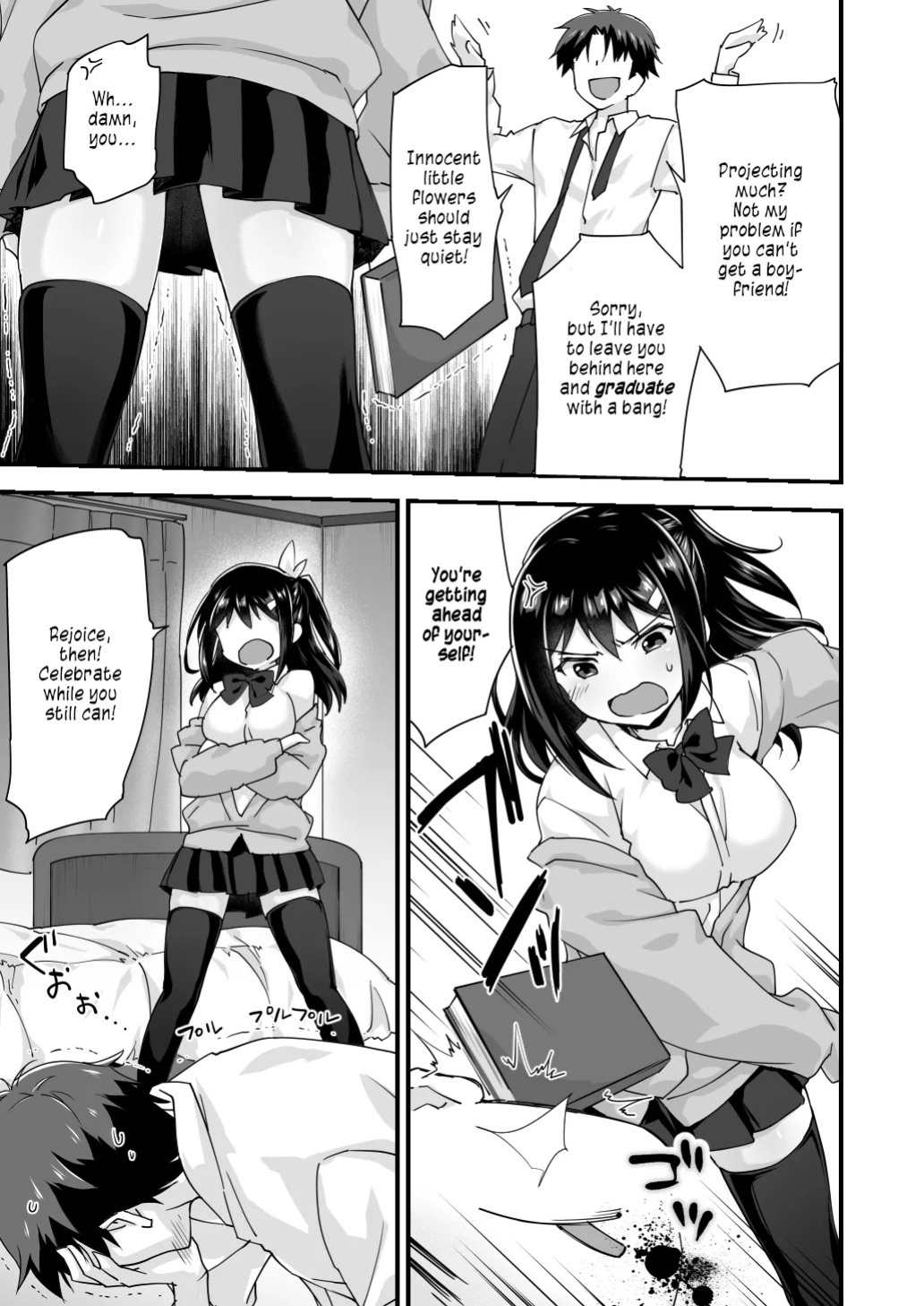 [Doushoku (Morinaga Ramune)] Osananajimi to Kenka Ecchi ~Sunao ni Narenai Namaiki Kanojo~ [English] [s. D. g. scans] [Digital]