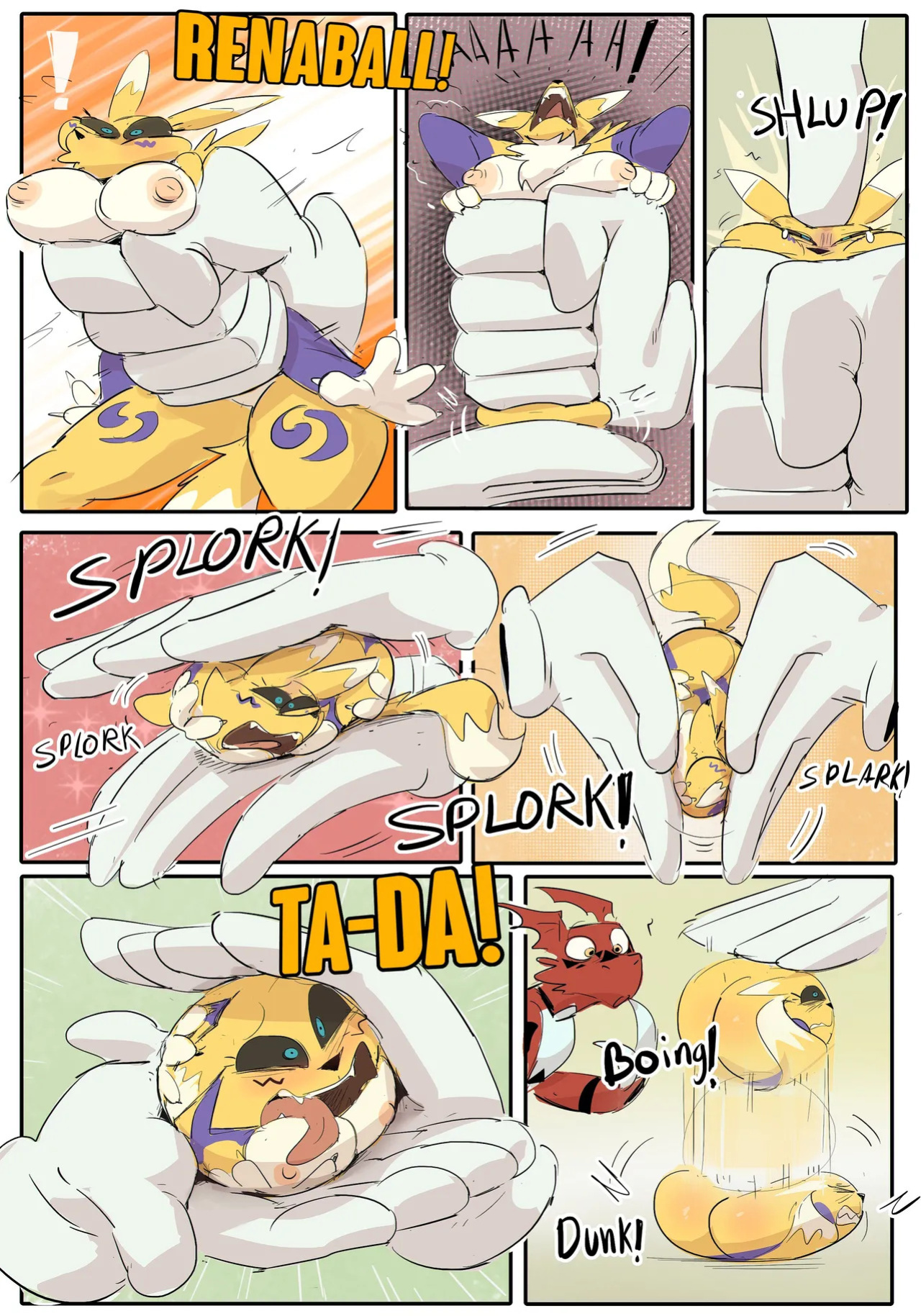 [Yoelrabbit (Ghioel)] Guilmon x Renamon