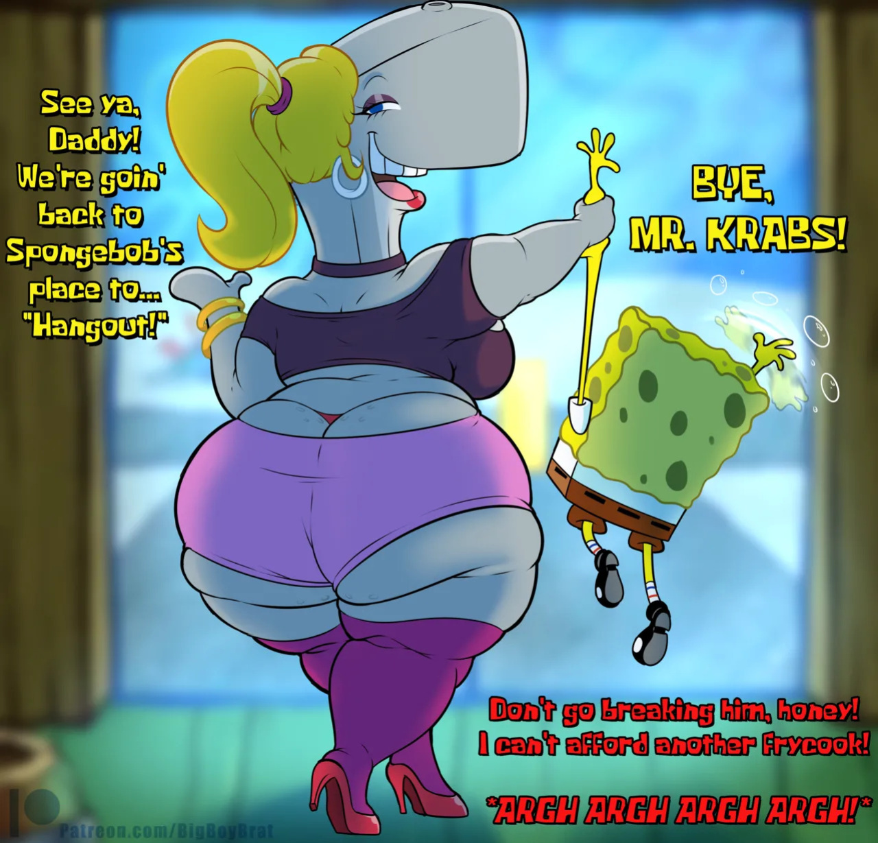 [TeenageBratwurst] Pearl x Spongebob set (Spongebob Squarepants)