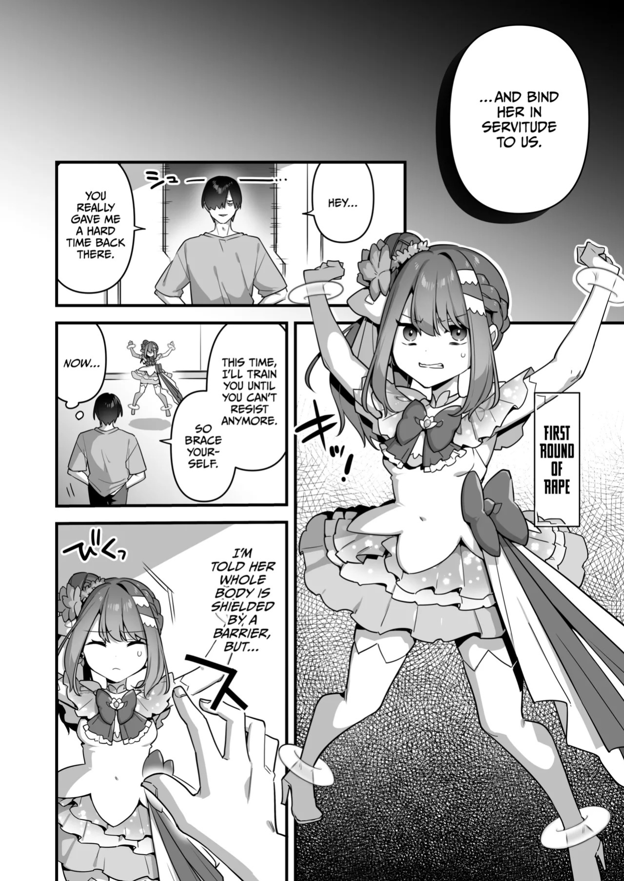 [U-RaL (Yamanashi Yuuya)] Aku no Tesaki ni Natta node. ~Mahou Shoujo o Ryoujoku Shimasu~ 3 [English] [CulturedCommissions] [Digital]