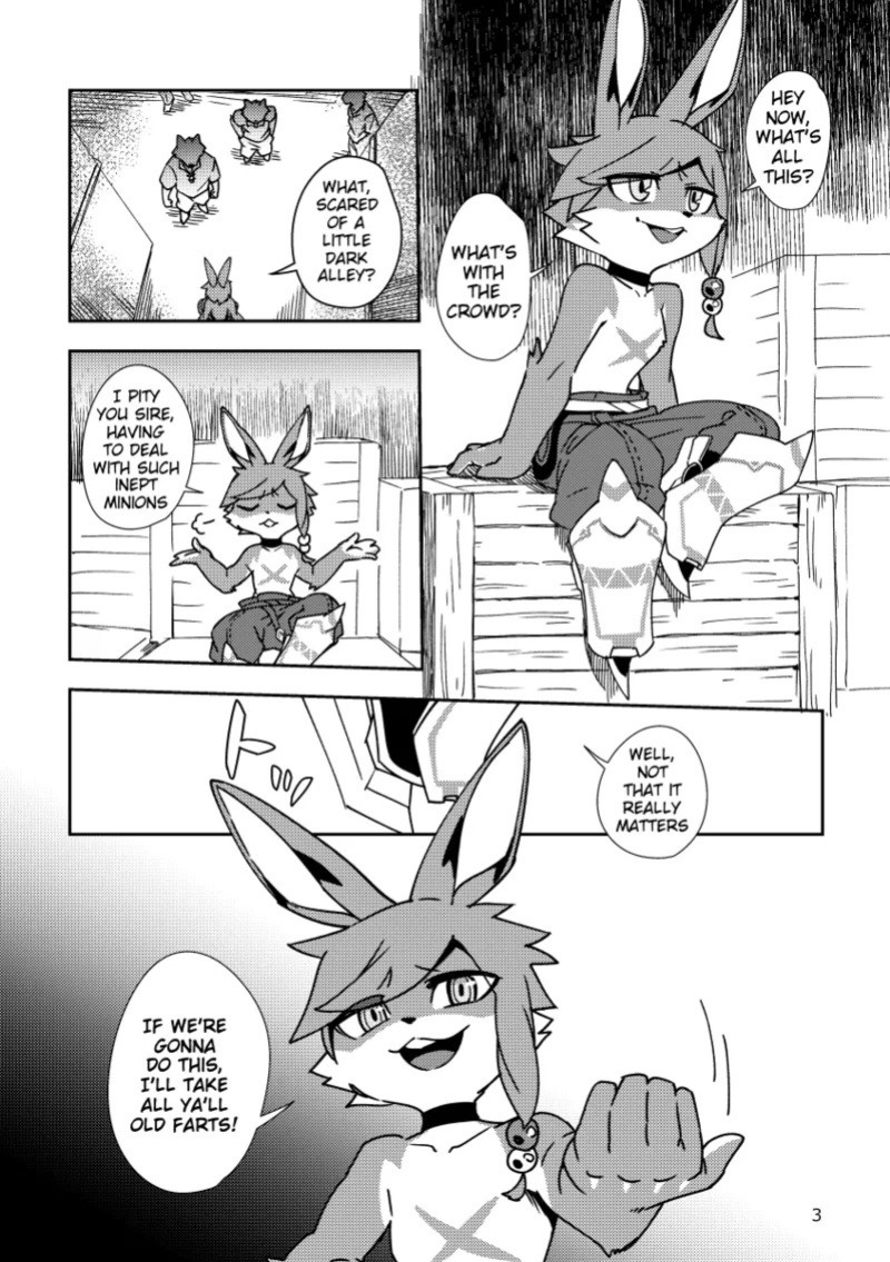 [Harugoya (Harusuke)] Wakara se Koodi | Teaching Cody a Lesson (World Flipper) [English] [Digital] [Benjiboyo]