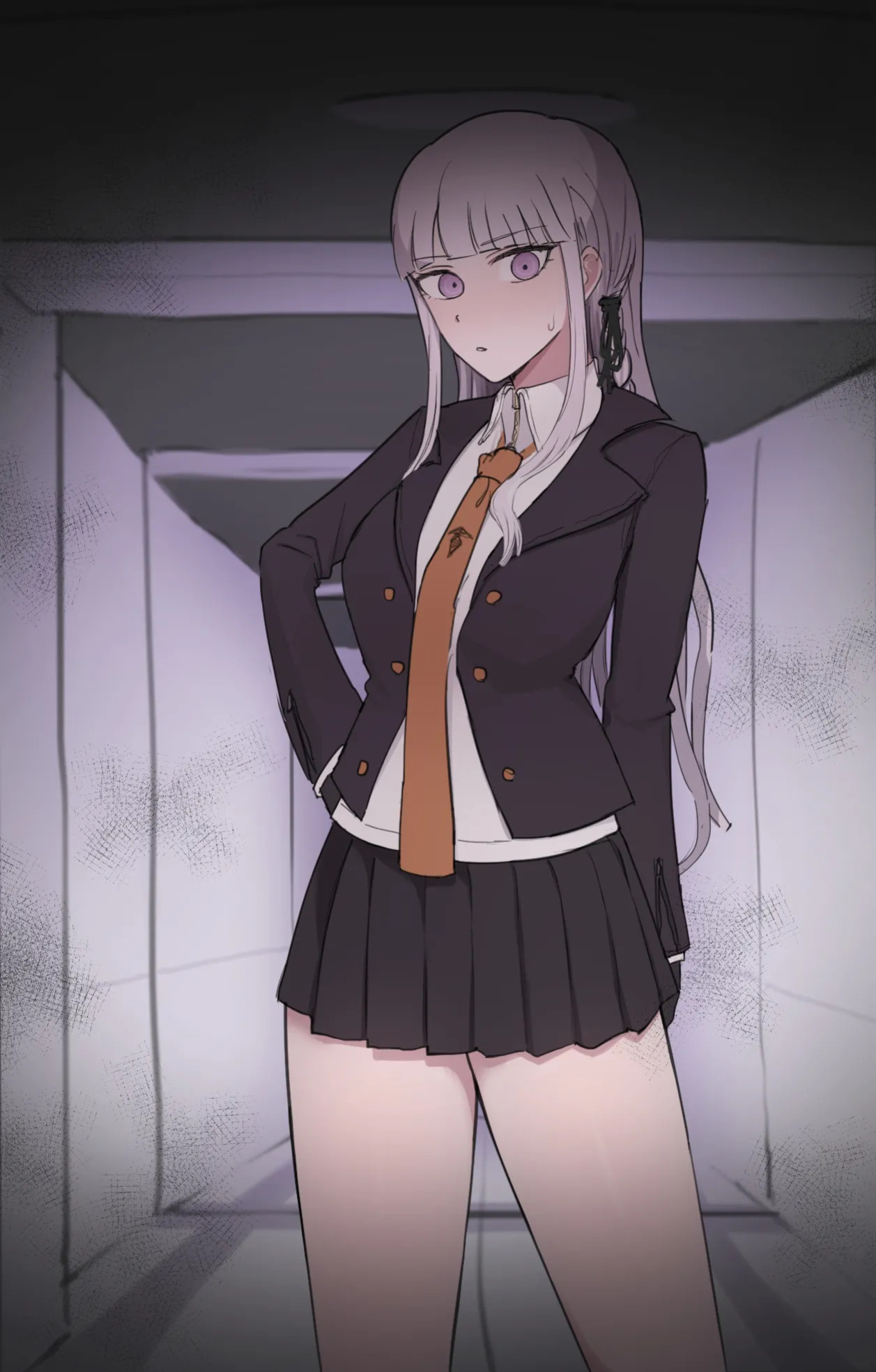 [Giga] Kirigiri-san Anal licking (Danganronpa)