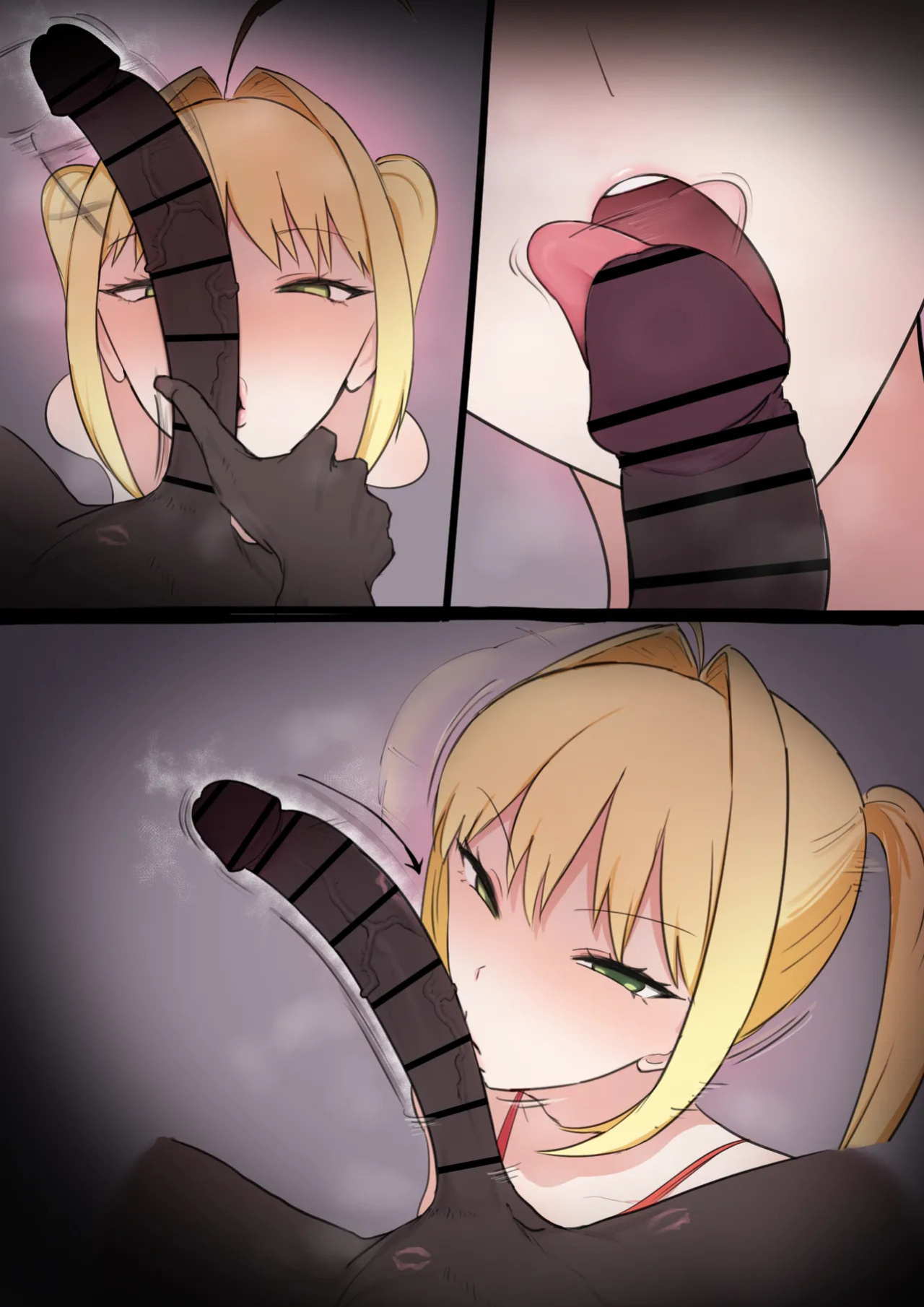 [Giga] Nero x BBC Uwaki H Misetsuke | Nero × BBC Cheating H Show-off (Fate/Grand Order)