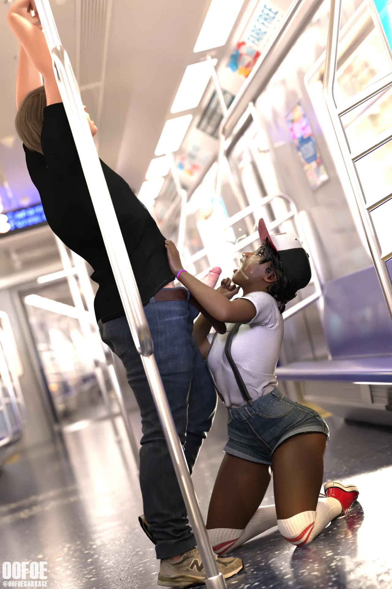 [oofoe] Clem on the Subway (The Walking Dead)
