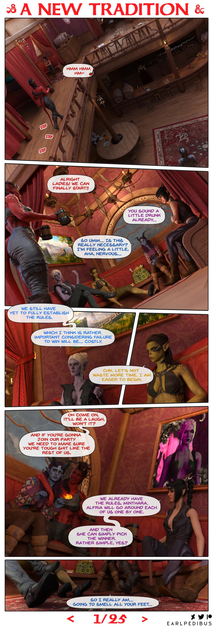 [earlpedibus] A New Tradition (Full Comic)