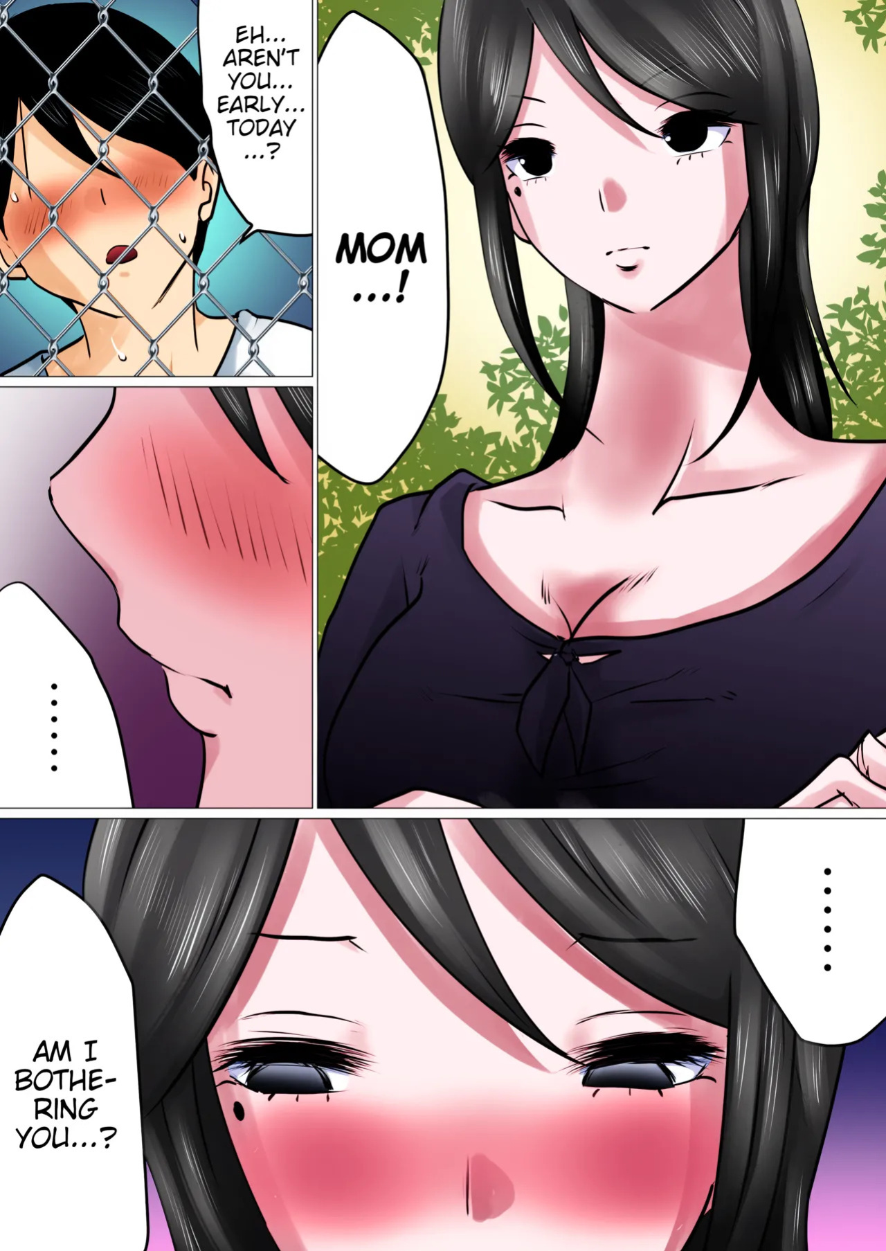 [Makoto Shiyaka] Bokushika Shiranai, Cool na Haha no Ura no Kao. | The Secret Face of My Cool Mother Only I Know. [English ] [Colorized] [Partially Uncensored] [Poranya]