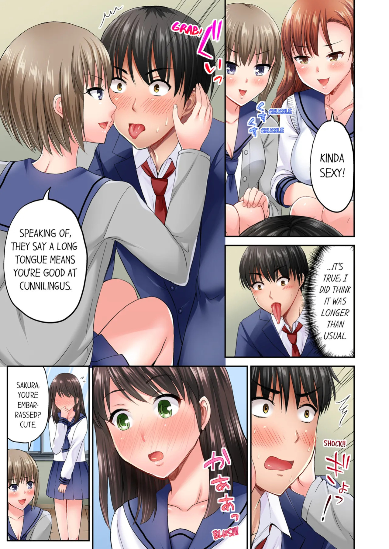 [Takayama Non] Pashiri no Shita Teku, Yabaitte... ~ Ebi Sori Iki Suru Namaiki Gyaru | Bullied Boy's Tongue Revenge Vol.1-13 [English] [Decensored] [Ongoing]
