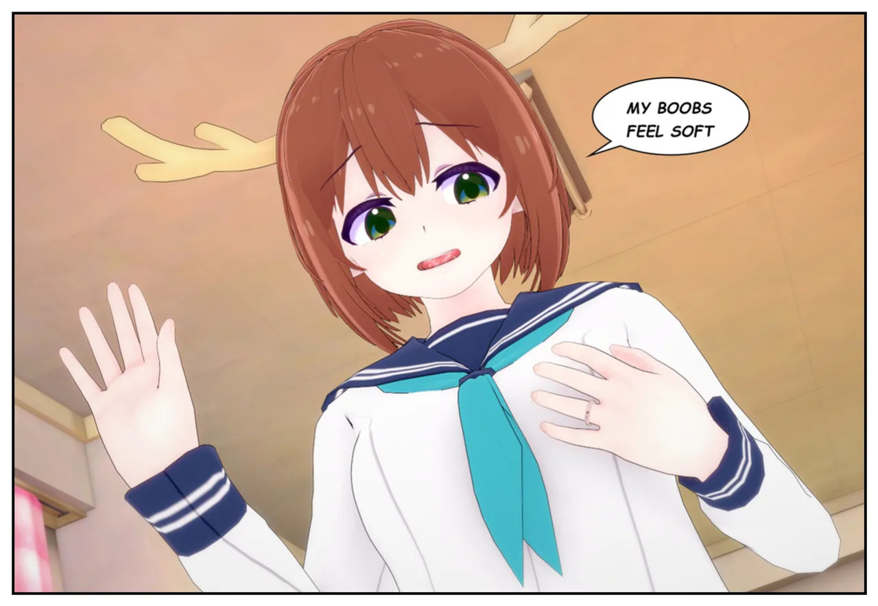 [AN] Deer Shedding Skin