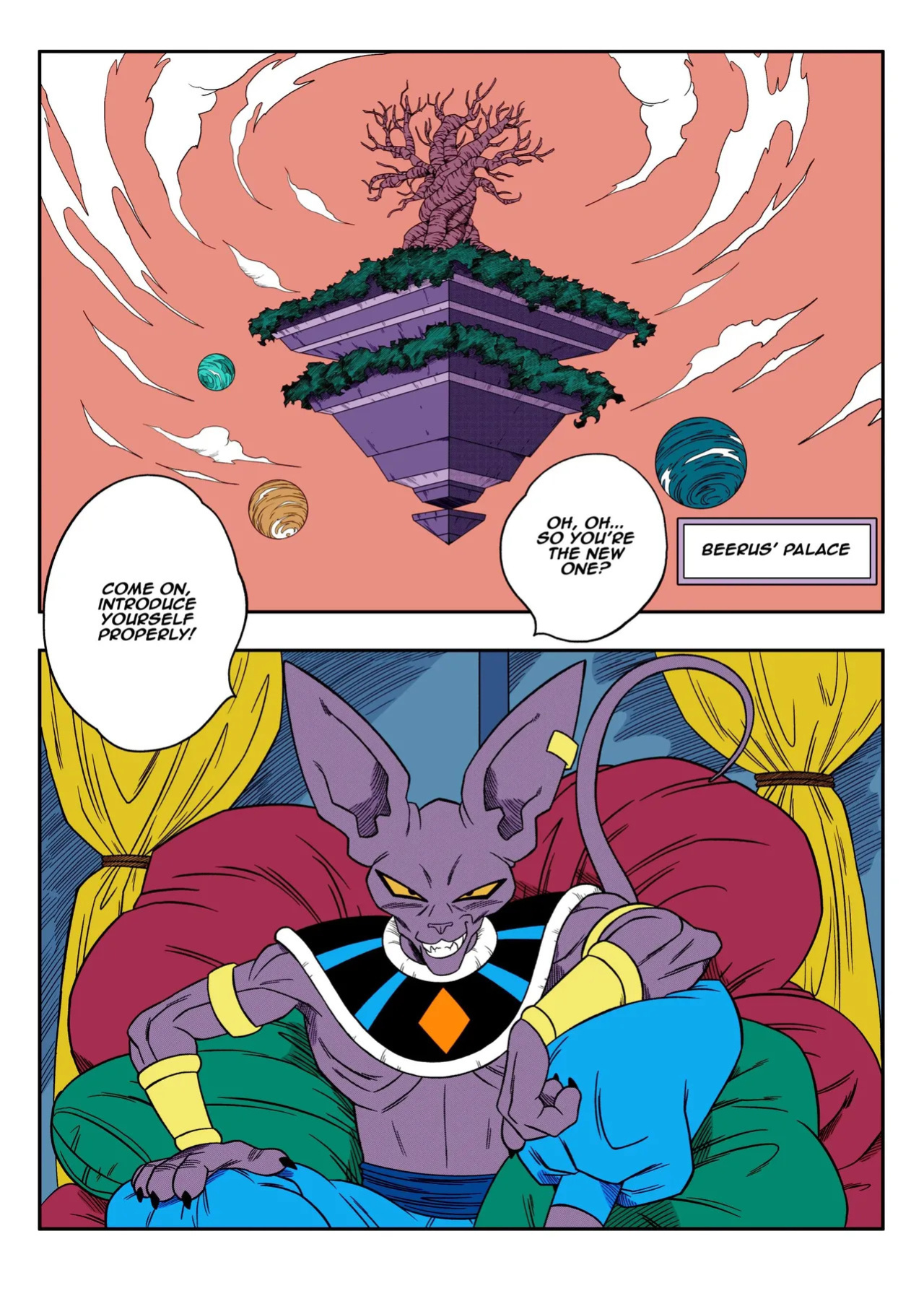 [Yamamoto] No One Can Go Against Beerus! (Dragon Ball Super) [English] [Uncensored] [Colored]