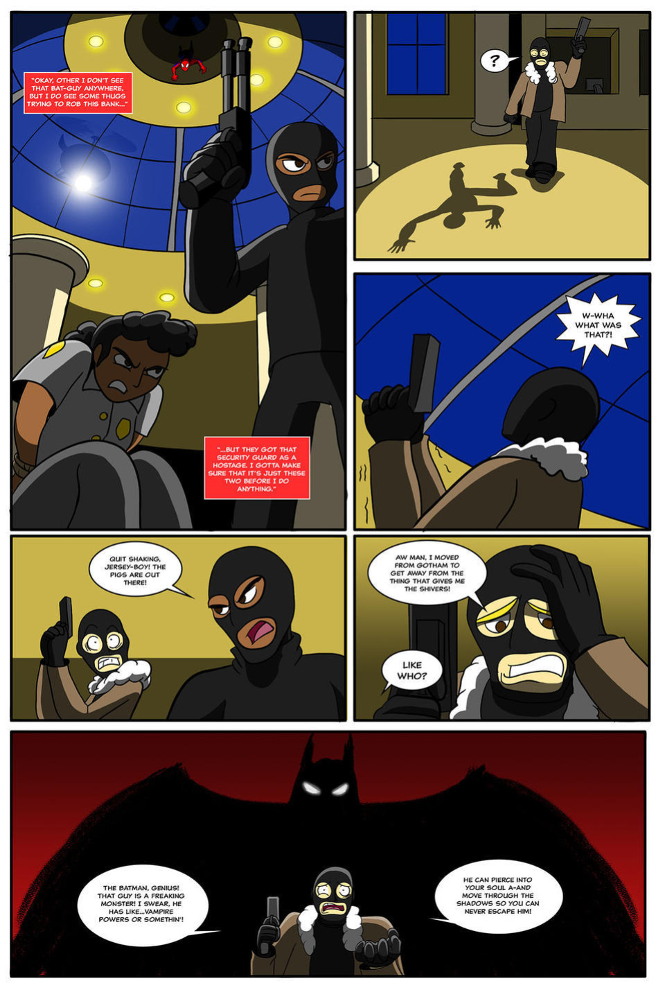 [AnTyep] Spider-Man and Batgirl (Ongoing) [Singular Page Edit]