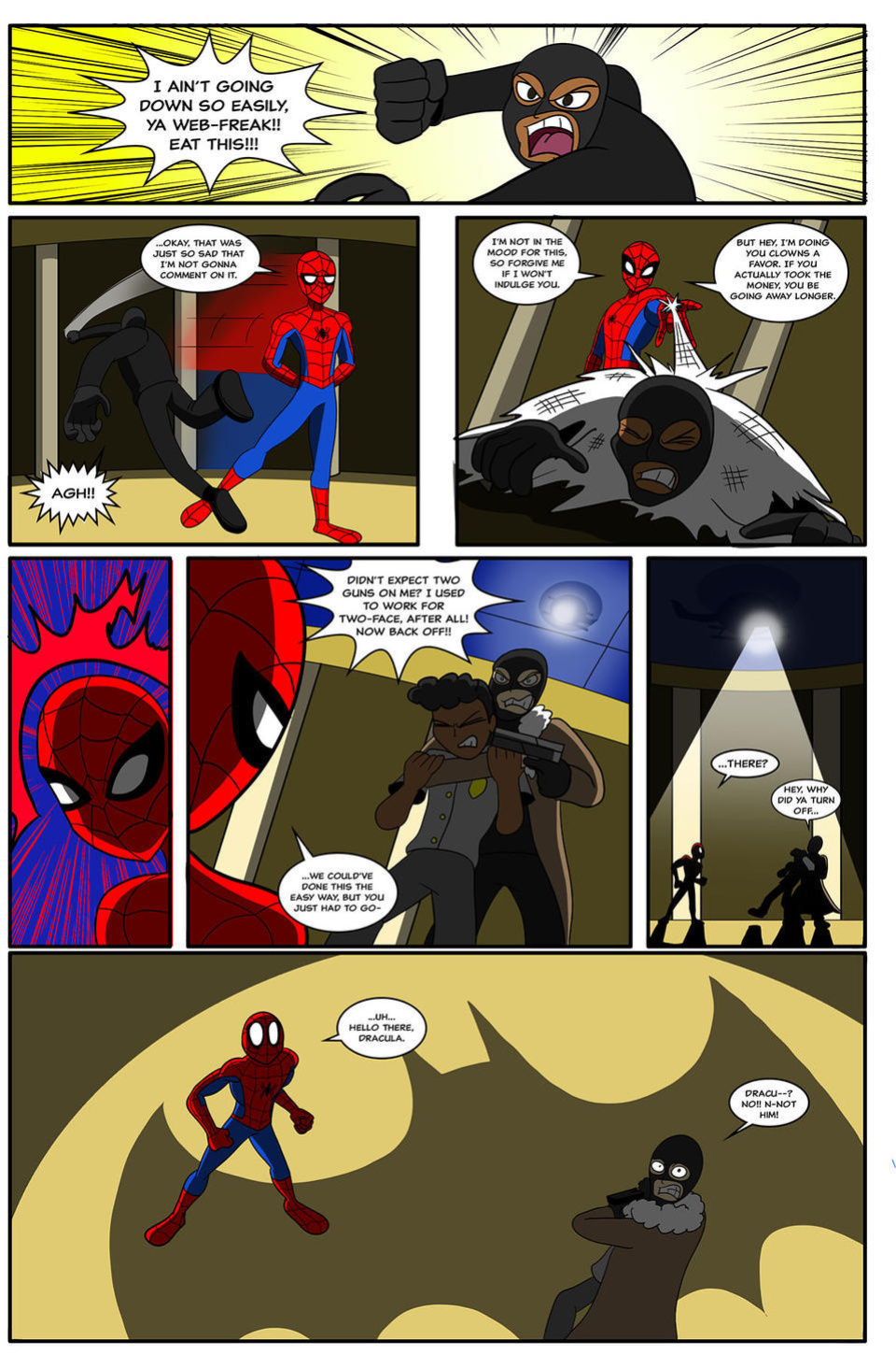 [AnTyep] Spider-Man and Batgirl (Ongoing) [Singular Page Edit]