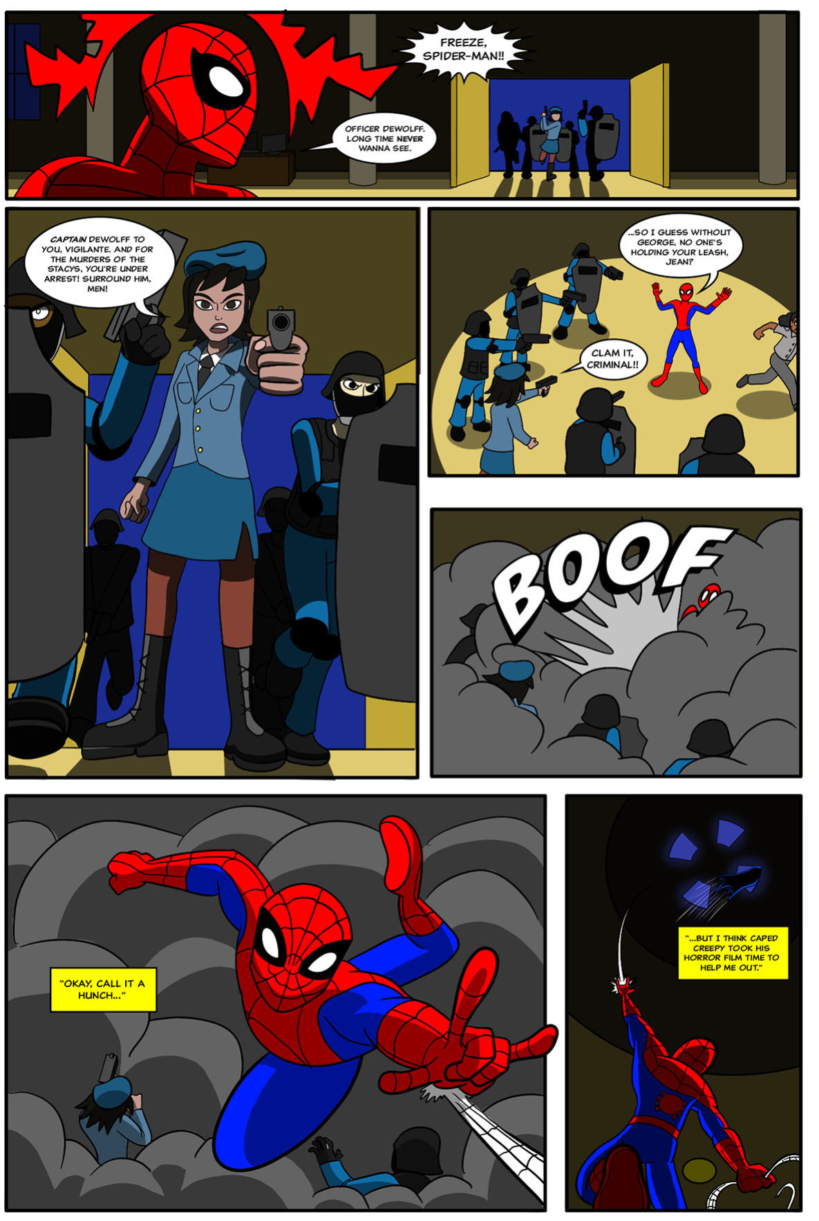 [AnTyep] Spider-Man and Batgirl (Ongoing) [Singular Page Edit]