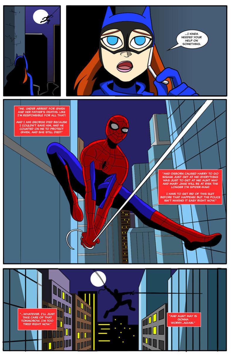 [AnTyep] Spider-Man and Batgirl (Ongoing) [Singular Page Edit]