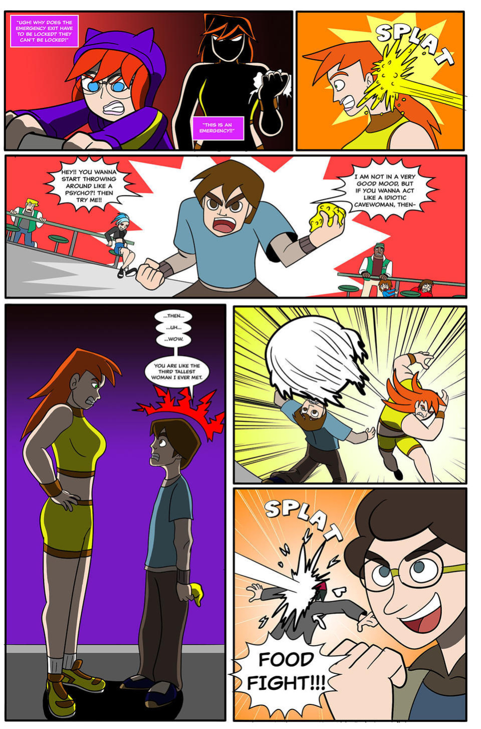 [AnTyep] Spider-Man and Batgirl (Ongoing) [Singular Page Edit]