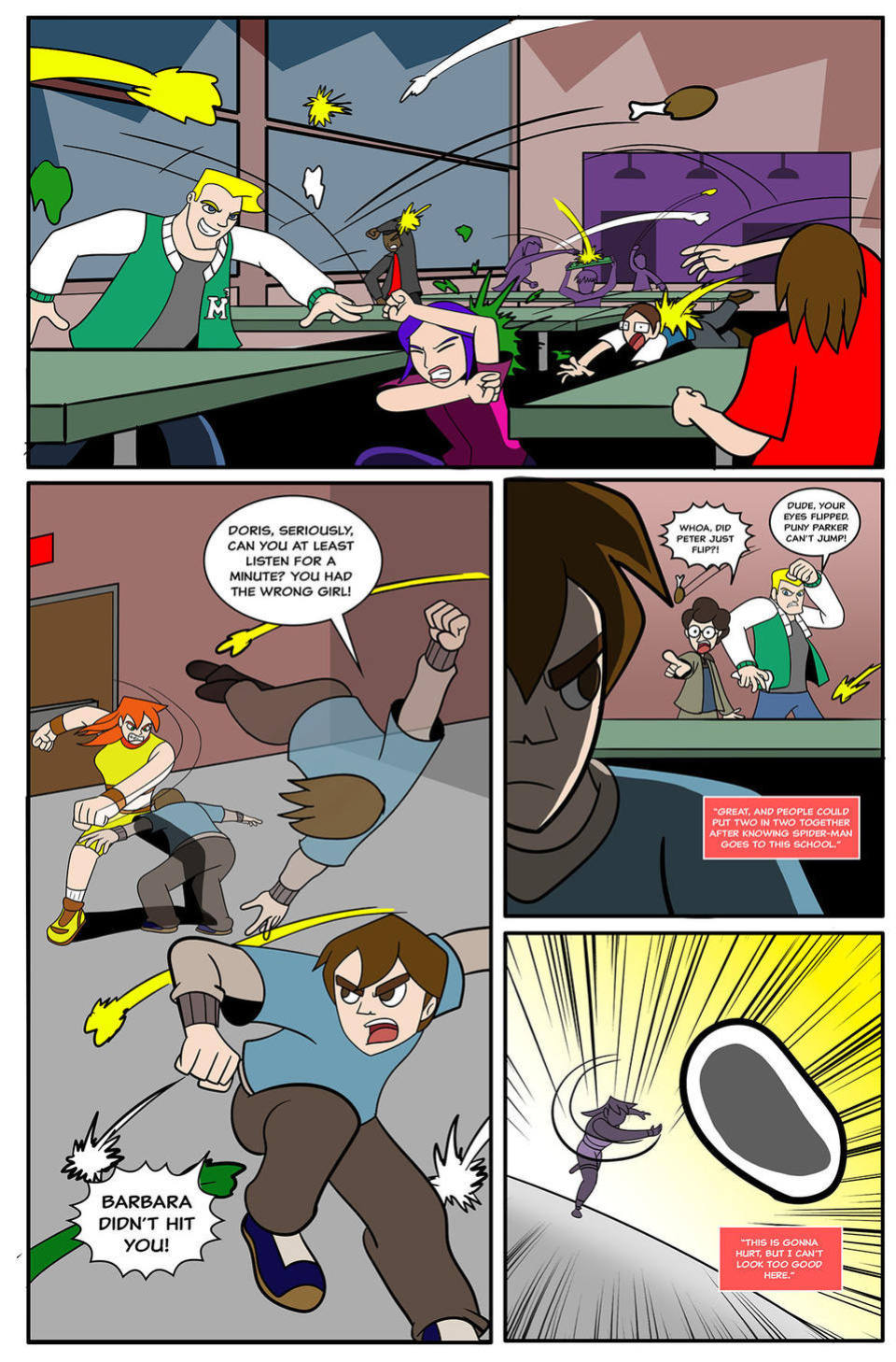 [AnTyep] Spider-Man and Batgirl (Ongoing) [Singular Page Edit]