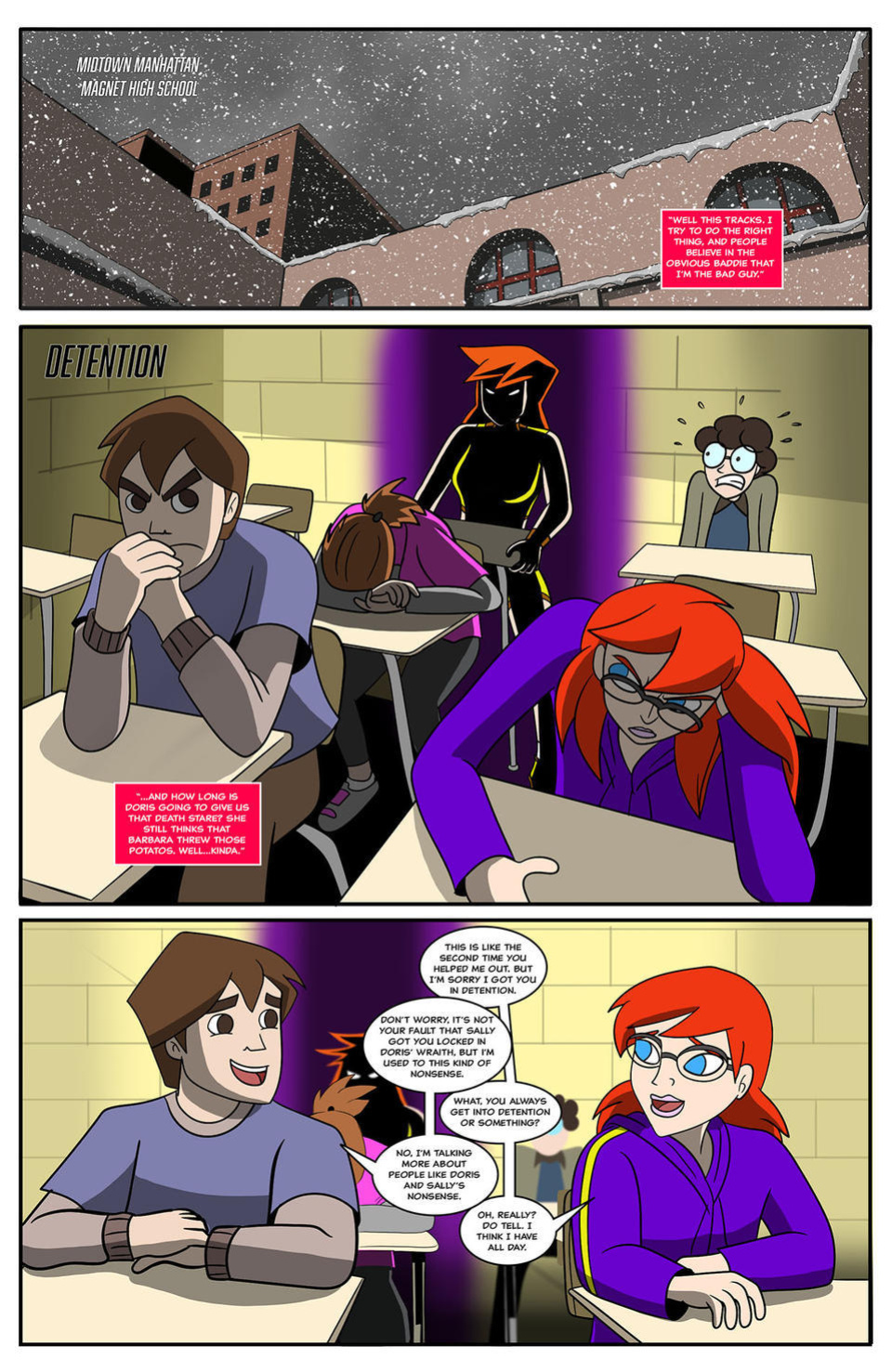 [AnTyep] Spider-Man and Batgirl (Ongoing) [Singular Page Edit]