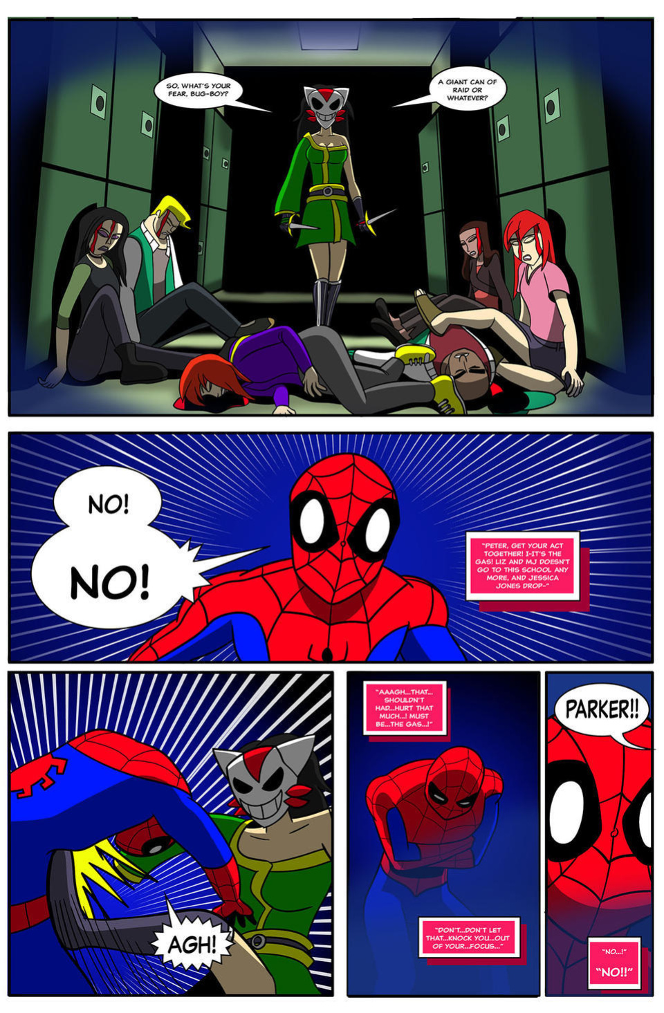 [AnTyep] Spider-Man and Batgirl (Ongoing) [Singular Page Edit]