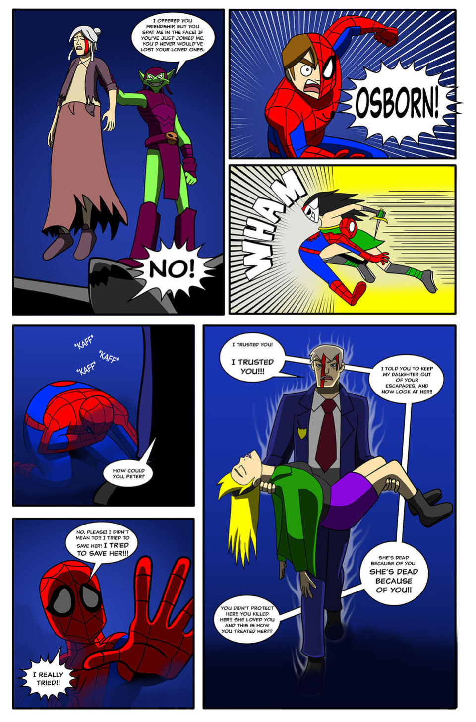 [AnTyep] Spider-Man and Batgirl (Ongoing) [Singular Page Edit]