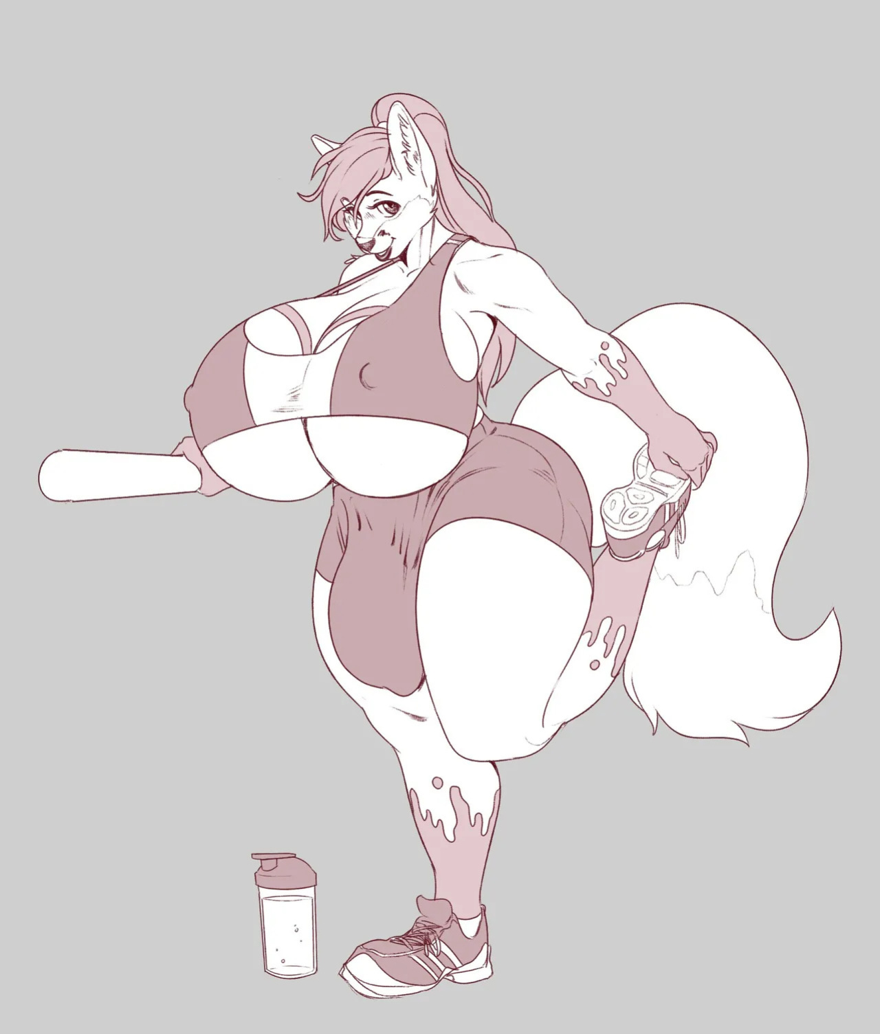 [Artist] Boosterpang (Solo Shemale / Futanari)