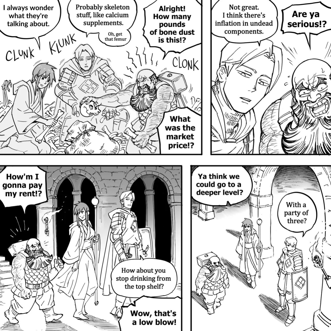 [BB (Baalbuddy)] My Dark Elf Stepsister Won't Leave Me Alone | ch.1-4 [ongoing]