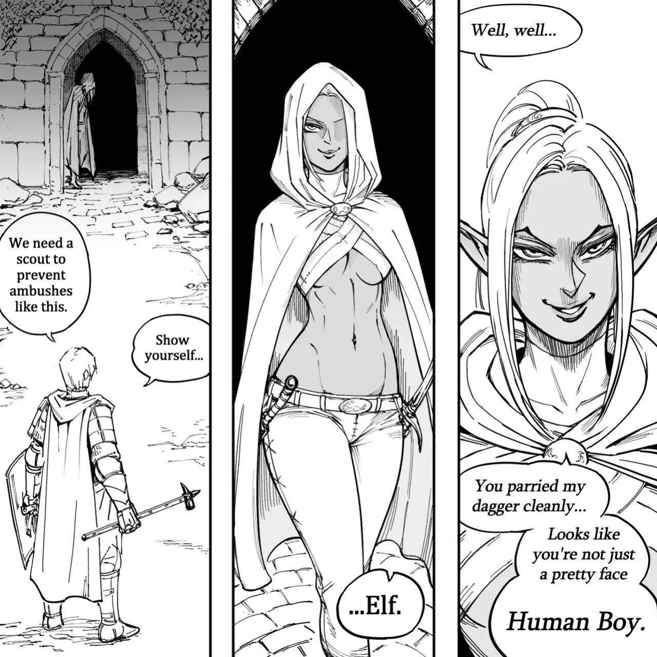 [BB (Baalbuddy)] My Dark Elf Stepsister Won't Leave Me Alone | ch.1-4 [ongoing]