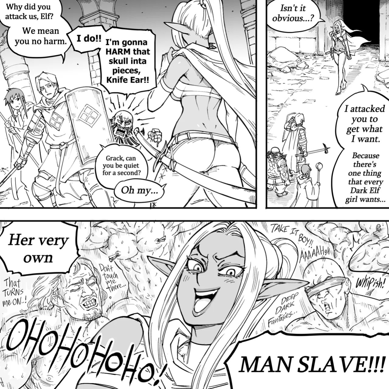 [BB (Baalbuddy)] My Dark Elf Stepsister Won't Leave Me Alone | ch.1-4 [ongoing]