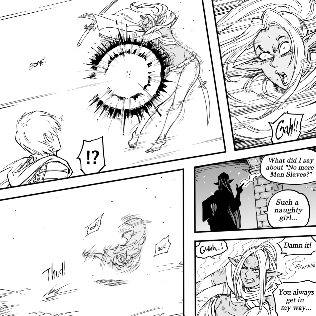 [BB (Baalbuddy)] My Dark Elf Stepsister Won't Leave Me Alone | ch.1-4 [ongoing]