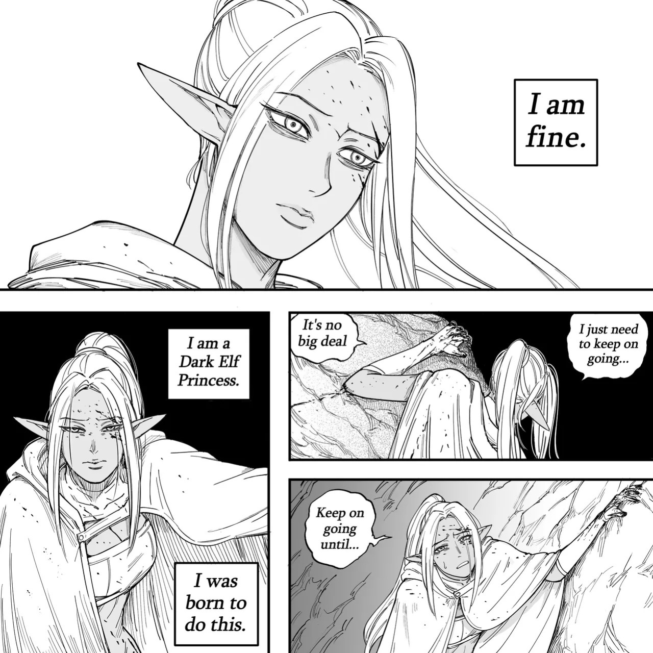 [BB (Baalbuddy)] My Dark Elf Stepsister Won't Leave Me Alone | ch.1-4 [ongoing]