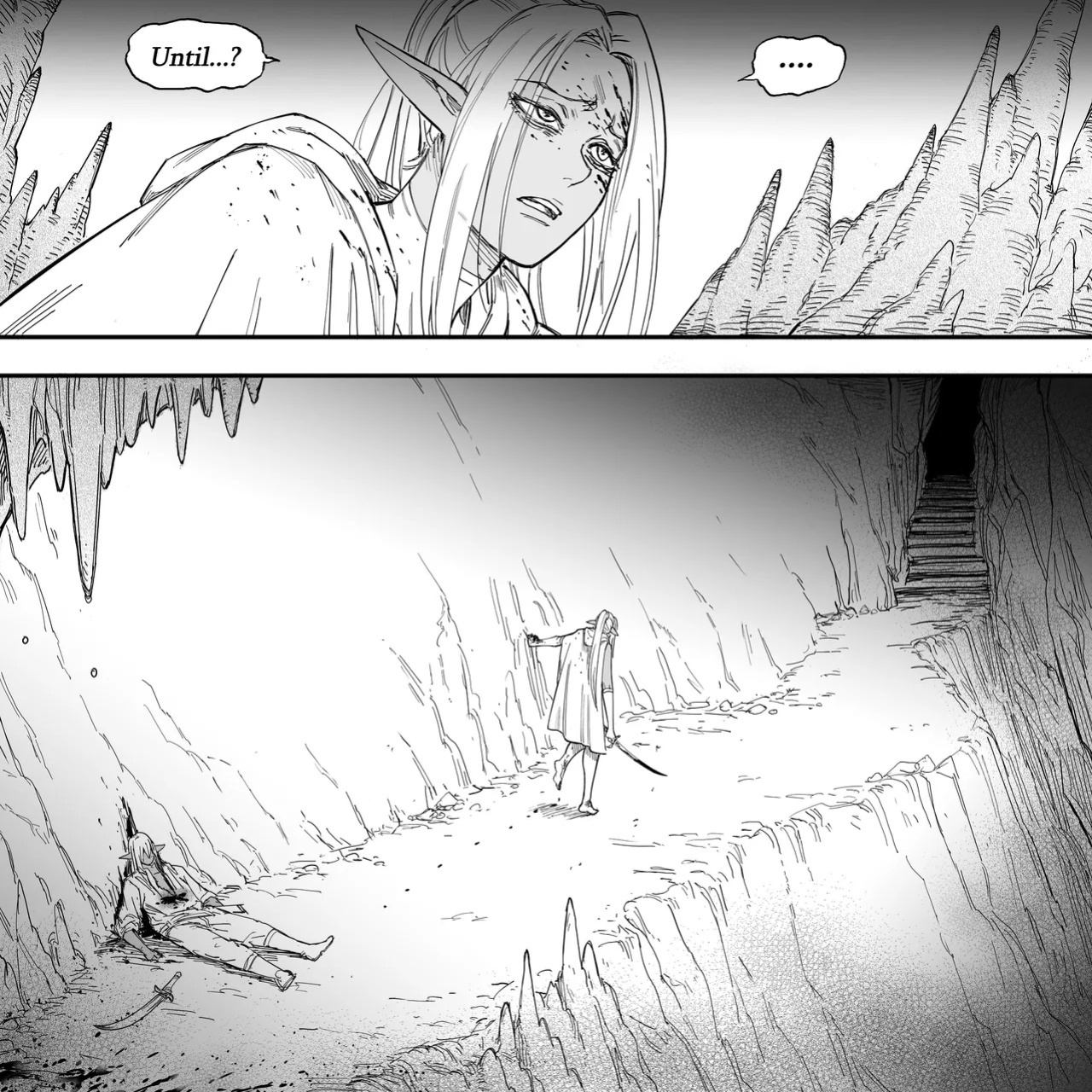 [BB (Baalbuddy)] My Dark Elf Stepsister Won't Leave Me Alone | ch.1-4 [ongoing]