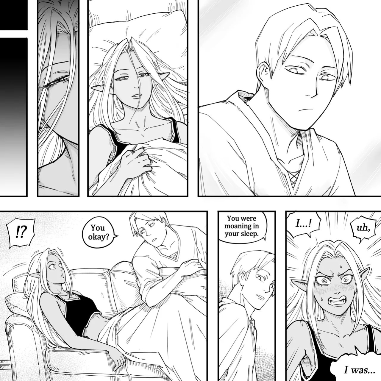 [BB (Baalbuddy)] My Dark Elf Stepsister Won't Leave Me Alone | ch.1-4 [ongoing]