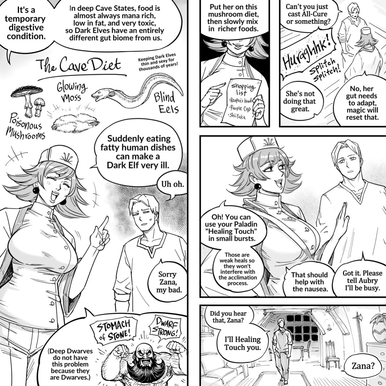[BB (Baalbuddy)] My Dark Elf Stepsister Won't Leave Me Alone | ch.1-4 [ongoing]