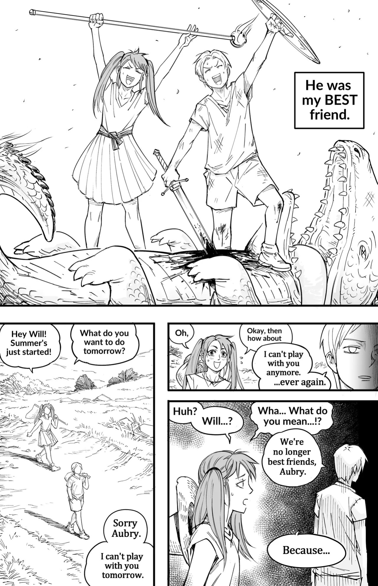 [BB (Baalbuddy)] My Dark Elf Stepsister Won't Leave Me Alone | ch.1-4 [ongoing]