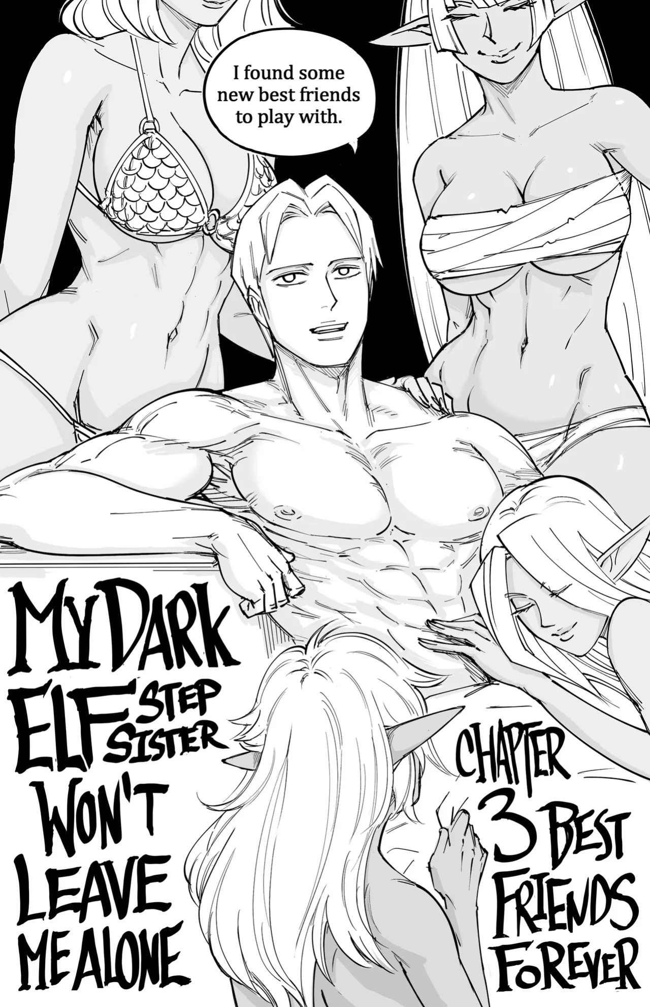 [BB (Baalbuddy)] My Dark Elf Stepsister Won't Leave Me Alone | ch.1-4 [ongoing]