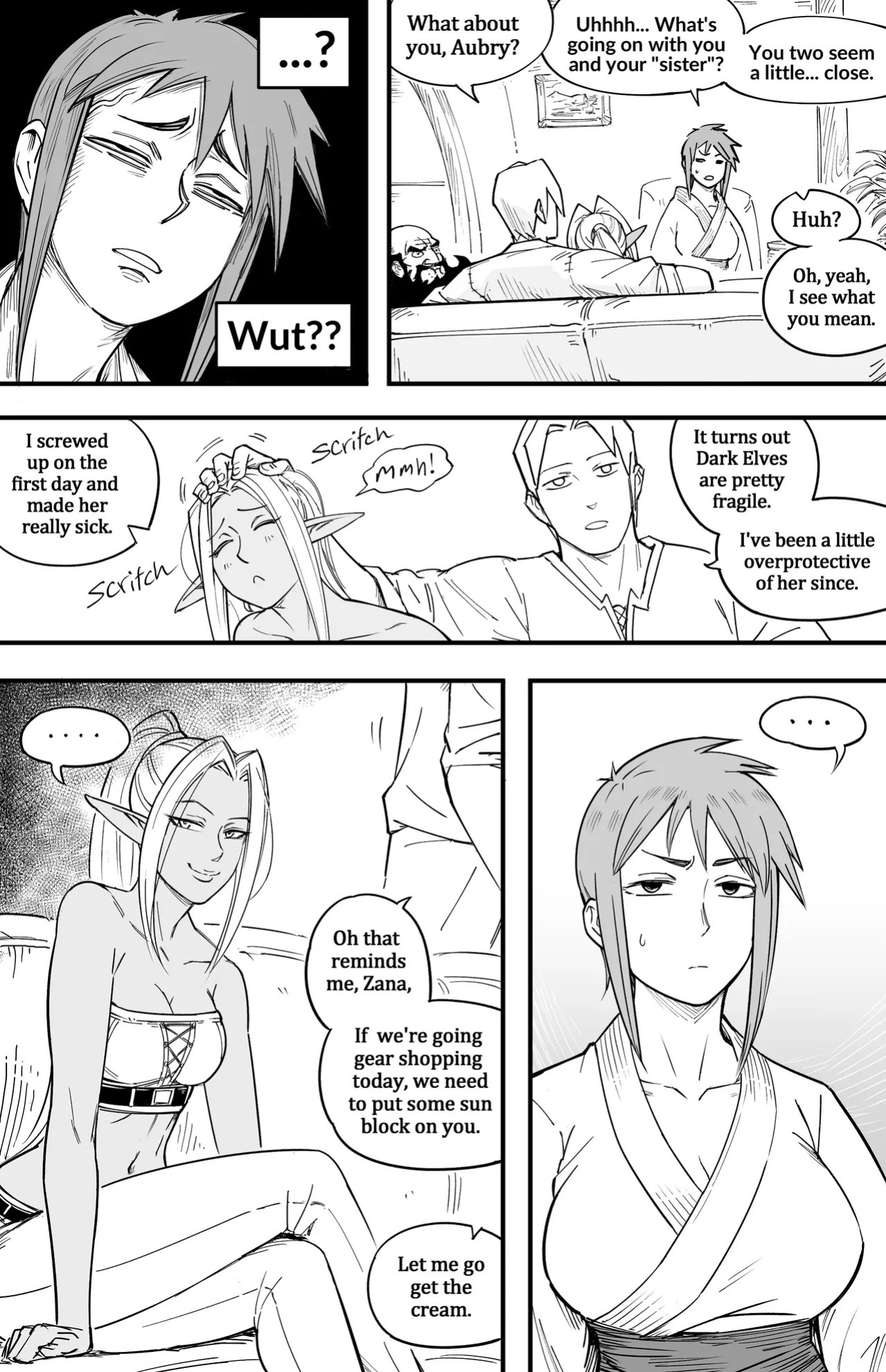 [BB (Baalbuddy)] My Dark Elf Stepsister Won't Leave Me Alone | ch.1-4 [ongoing]