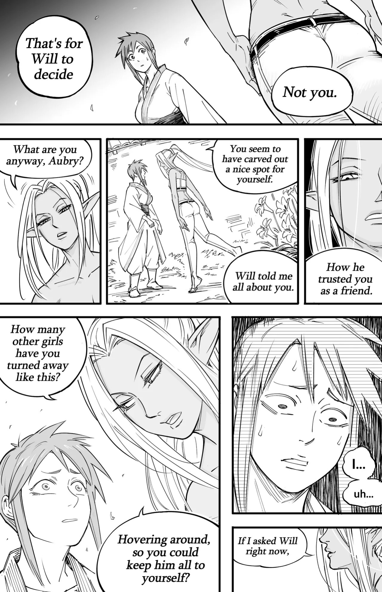 [BB (Baalbuddy)] My Dark Elf Stepsister Won't Leave Me Alone | ch.1-4 [ongoing]