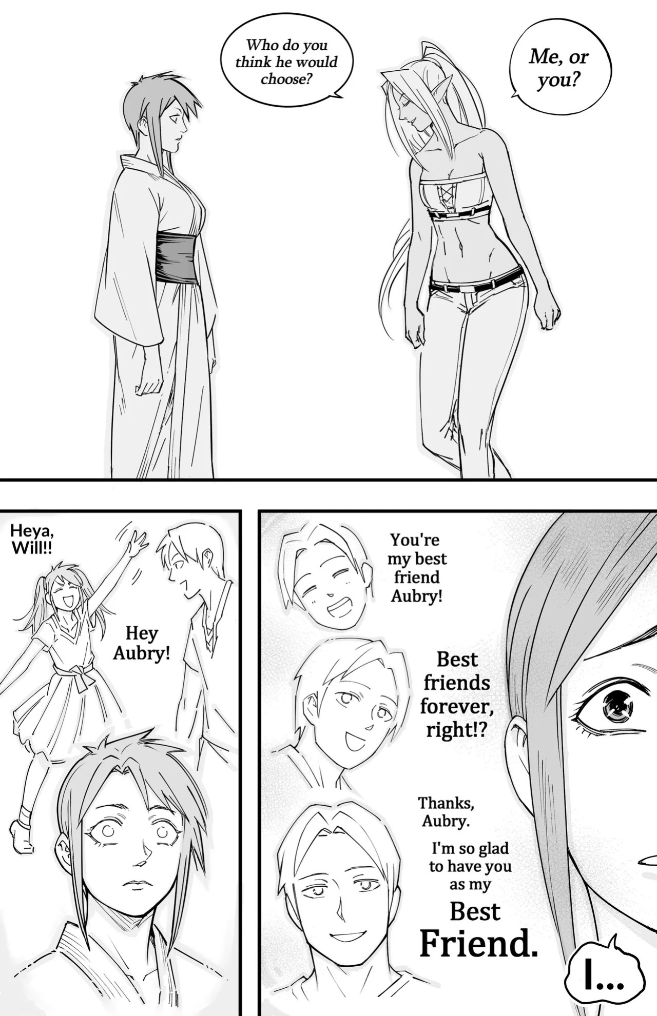 [BB (Baalbuddy)] My Dark Elf Stepsister Won't Leave Me Alone | ch.1-4 [ongoing]