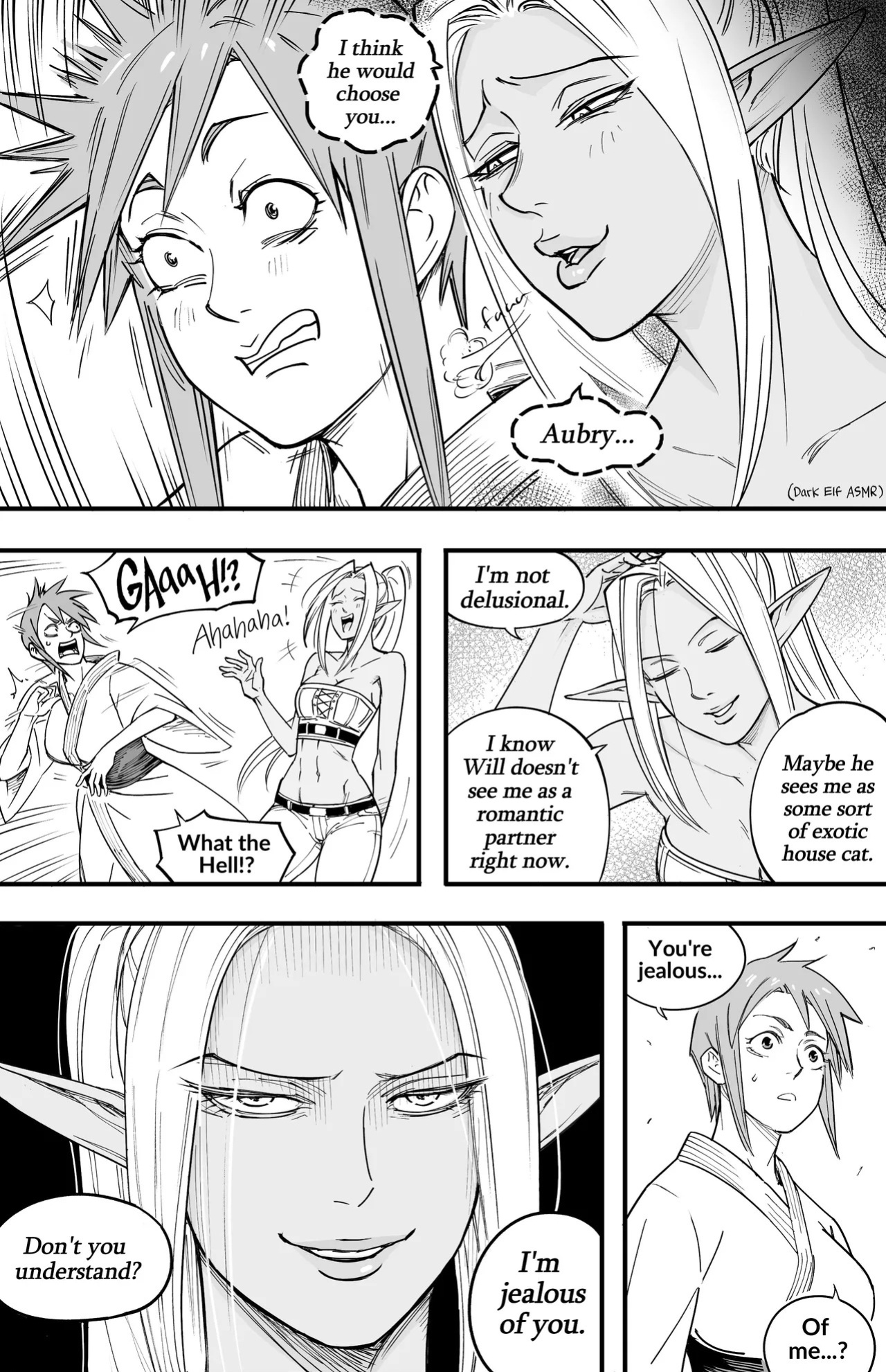 [BB (Baalbuddy)] My Dark Elf Stepsister Won't Leave Me Alone | ch.1-4 [ongoing]