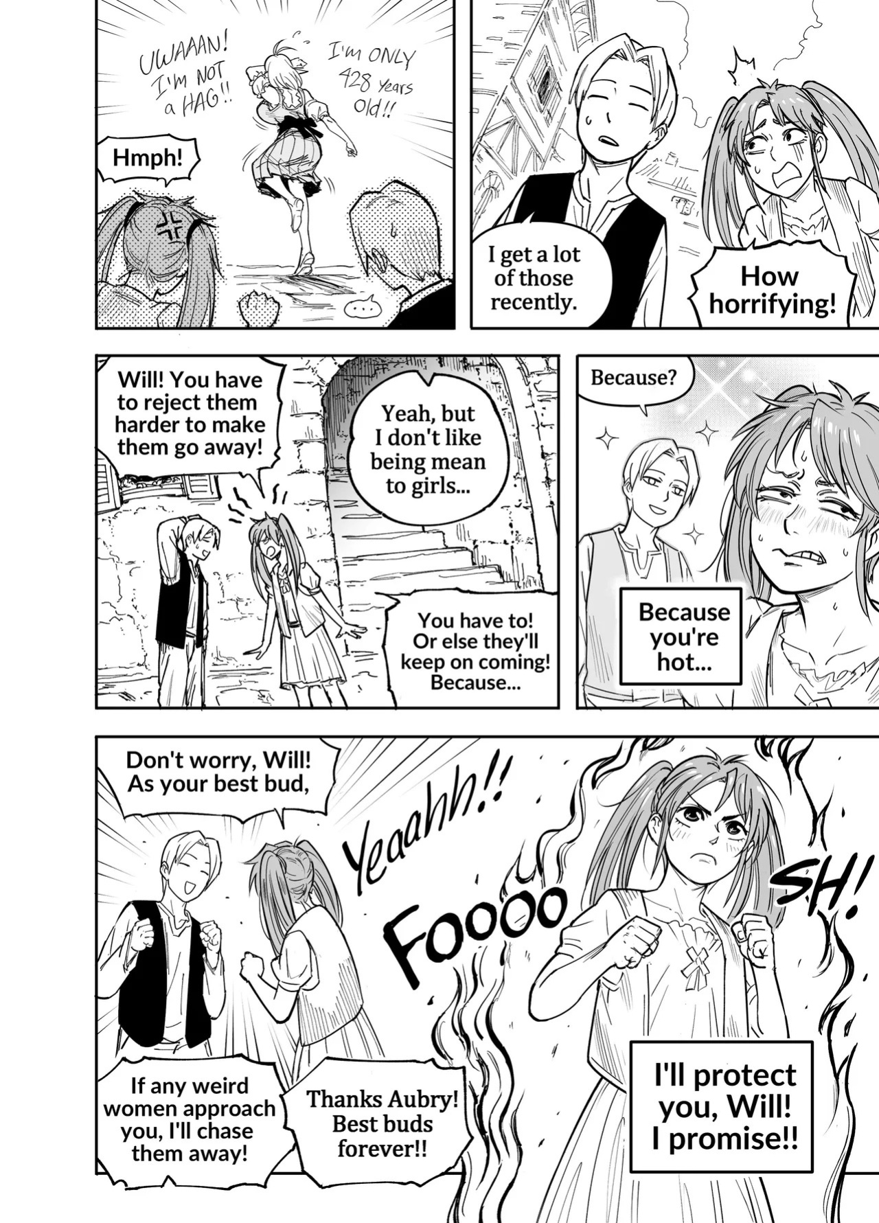 [BB (Baalbuddy)] My Dark Elf Stepsister Won't Leave Me Alone | ch.1-4 [ongoing]