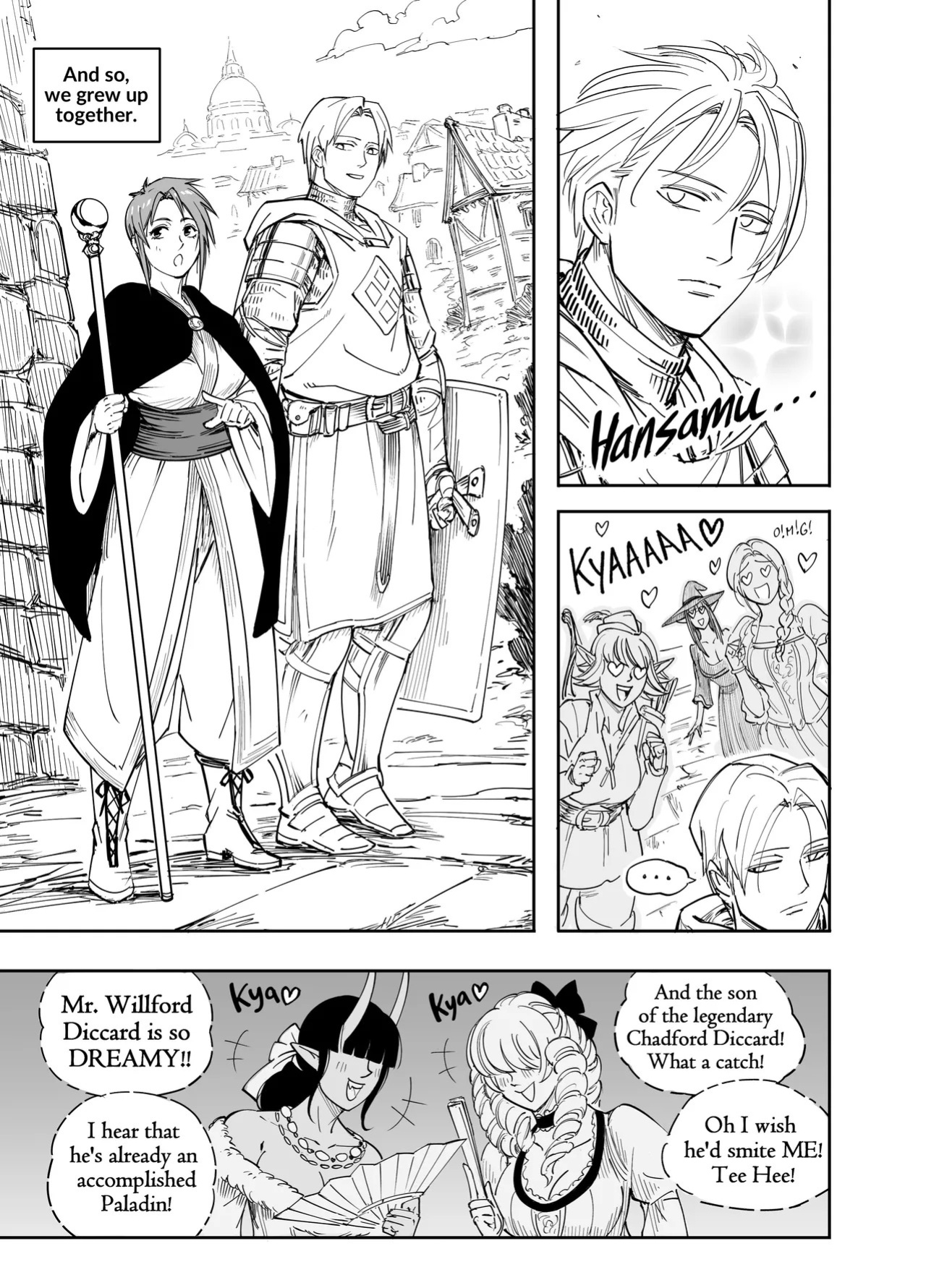 [BB (Baalbuddy)] My Dark Elf Stepsister Won't Leave Me Alone | ch.1-4 [ongoing]