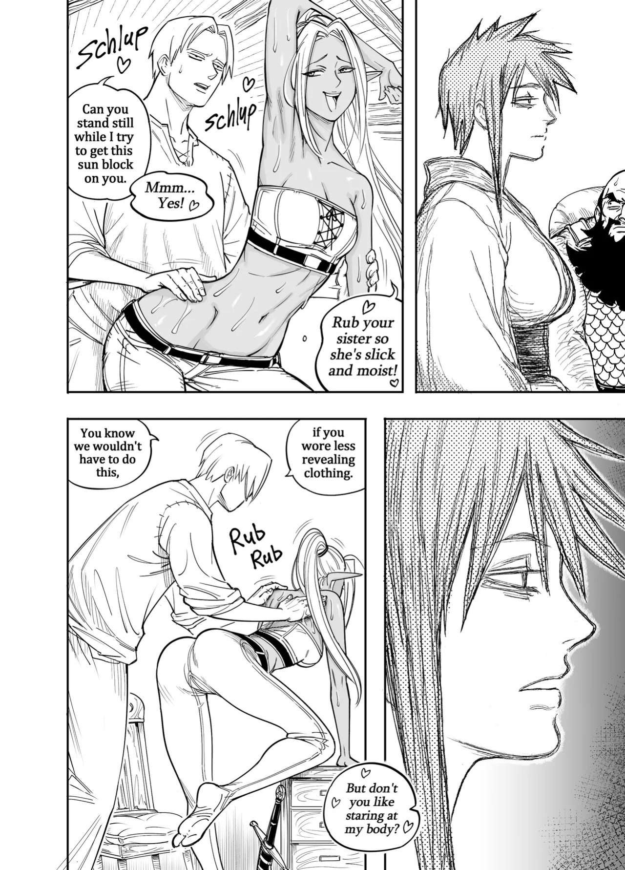 [BB (Baalbuddy)] My Dark Elf Stepsister Won't Leave Me Alone | ch.1-4 [ongoing]