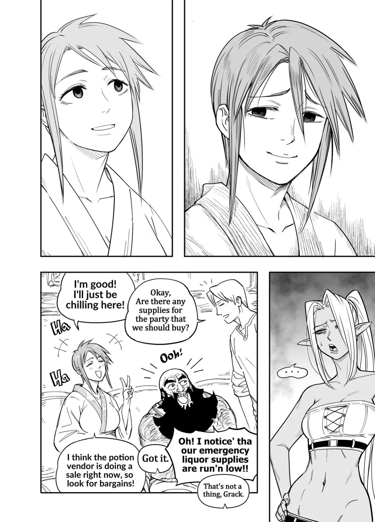 [BB (Baalbuddy)] My Dark Elf Stepsister Won't Leave Me Alone | ch.1-4 [ongoing]
