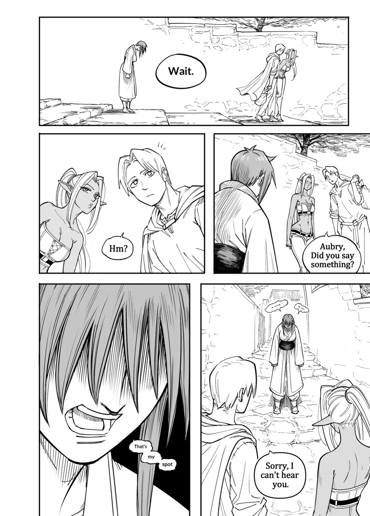 [BB (Baalbuddy)] My Dark Elf Stepsister Won't Leave Me Alone | ch.1-4 [ongoing]
