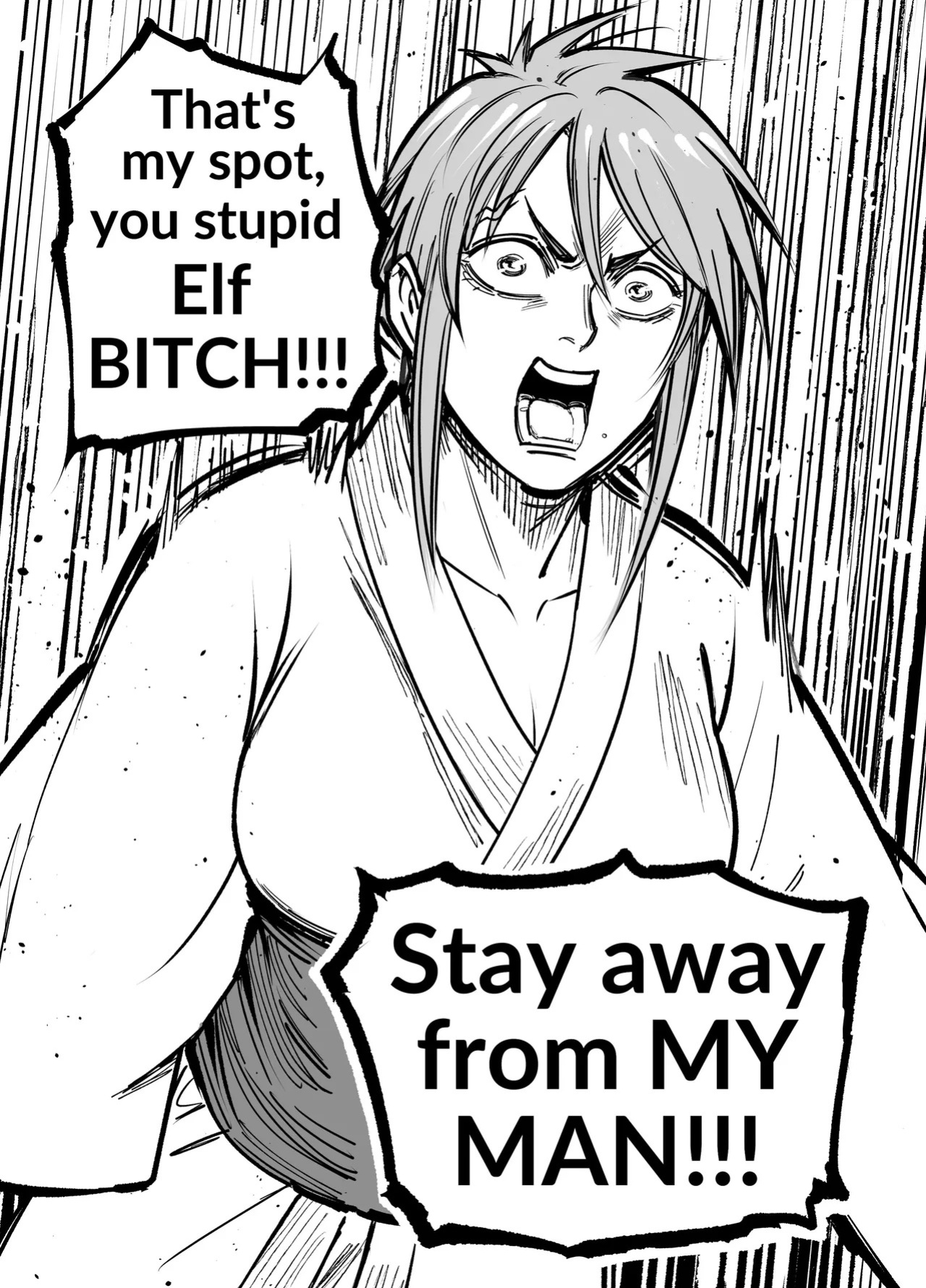 [BB (Baalbuddy)] My Dark Elf Stepsister Won't Leave Me Alone | ch.1-4 [ongoing]