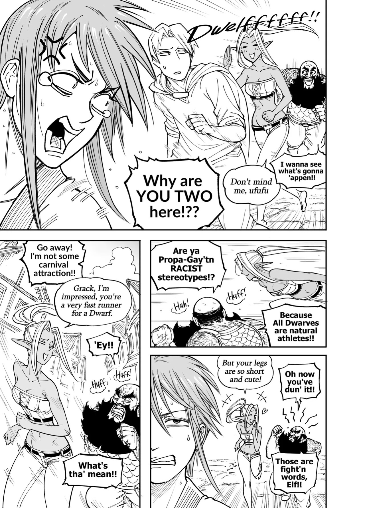 [BB (Baalbuddy)] My Dark Elf Stepsister Won't Leave Me Alone | ch.1-4 [ongoing]