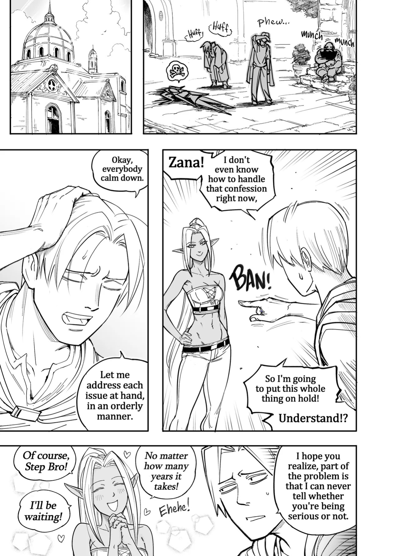 [BB (Baalbuddy)] My Dark Elf Stepsister Won't Leave Me Alone | ch.1-4 [ongoing]