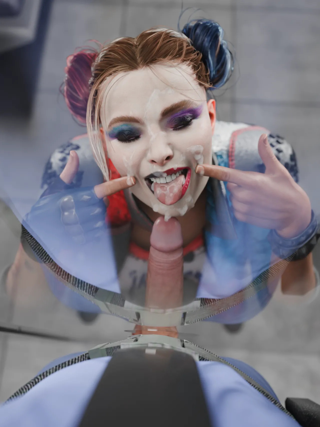 [Quick E] Arkham Asylum Glory Hole (Metallica Outfit)