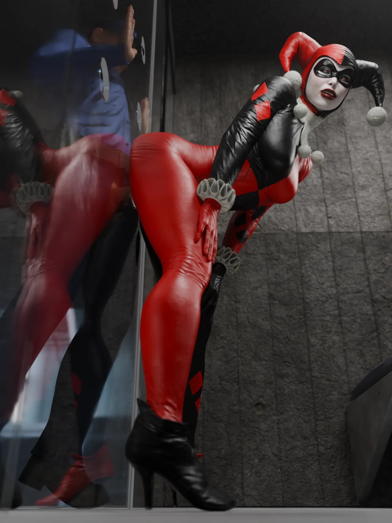 [Quick E] Arkham Asylum Glory Hole (Classic Outfit)