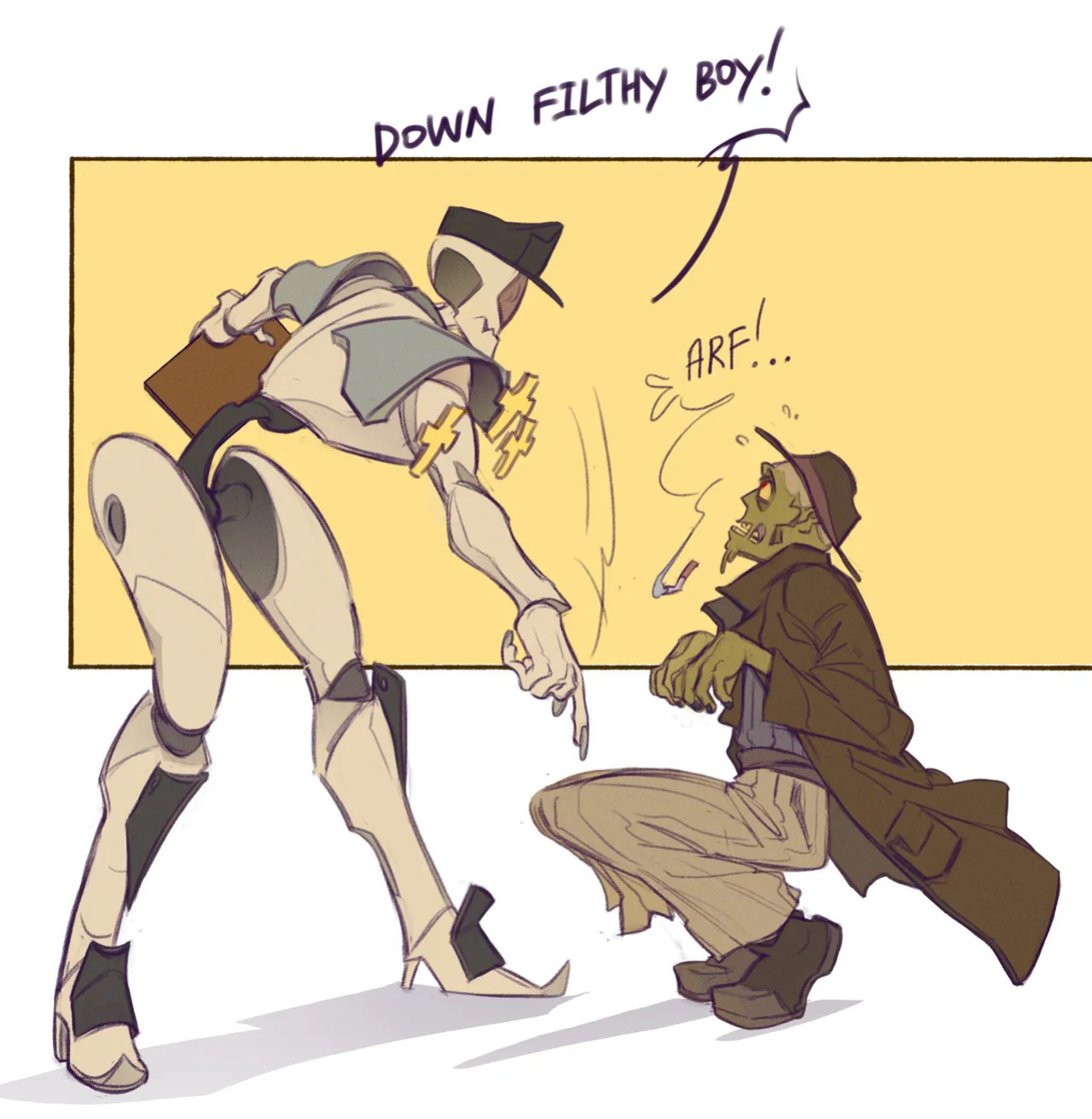 The Gaslight District fan art by drakurulover [English + Russian]
