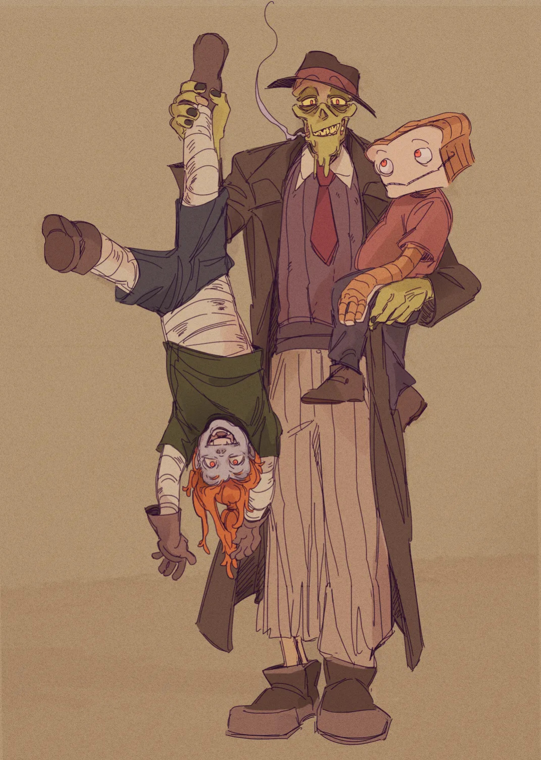 The Gaslight District fan art by drakurulover [English + Russian]